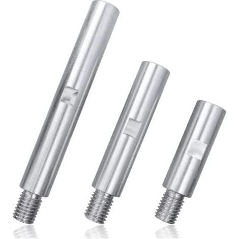 3Pcs Bielle d'Extension de Meuleuse d'Angle M14 Rallonge Meuleuse Tige d'Extension Meuleuse Angle Tige de Connexion Meuleuse Barre Liaison pour Polisseuse Tampon de Polissage - 75mm/100mm/140m (1/5)