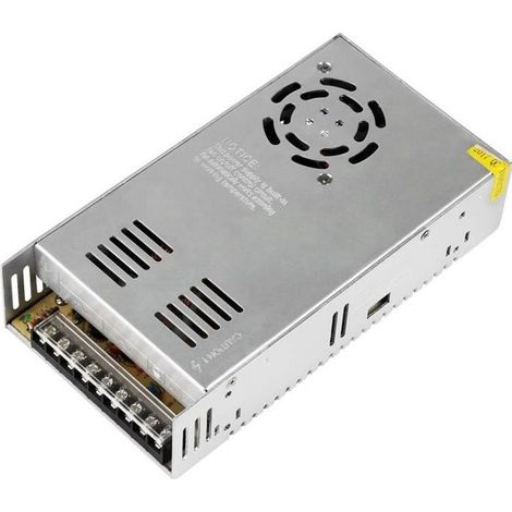NetBoat Convertisseur de commutation d\'alimentation 110/220V DC 24V 15A 360W pour CCTV,Radio,Projet informatique, LED Light Strings (1/4)