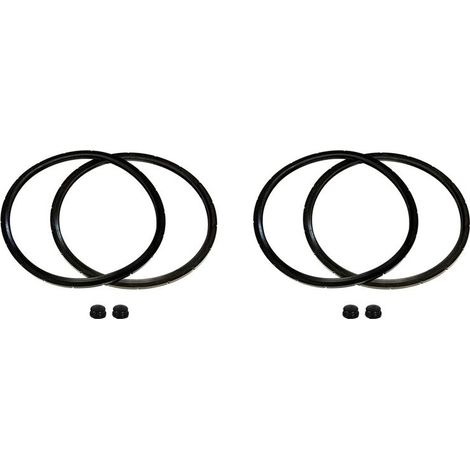4 juntas de sellado y tapón de alivio de presión 09985 para olla a presión Presto 01745, 01751, 01755, 01781, 01782, 01784