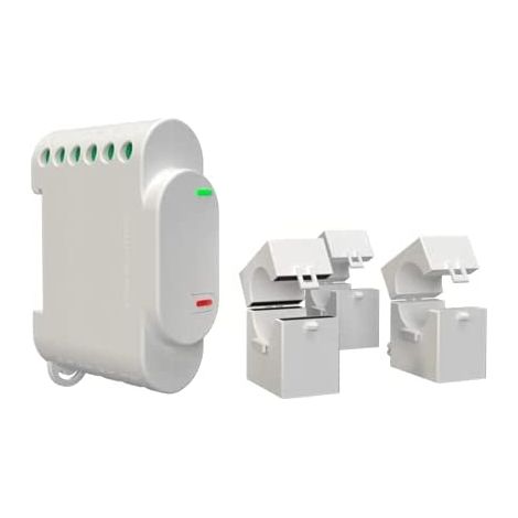 shelly Shelly 3EM contatore energetico intelligente bianco