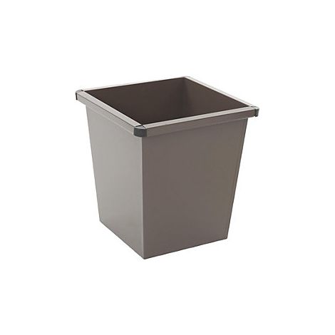 V-Part  Cestino in acciaio  conico  capacità 27 l  largh x