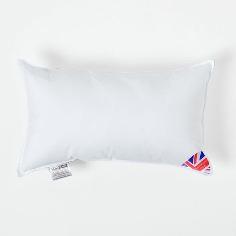 HOMESCAPES Super Microfibre Cushion Pad - Luxury Cushion Filler and Inserts 50 x 30 cm (20 x 12")
