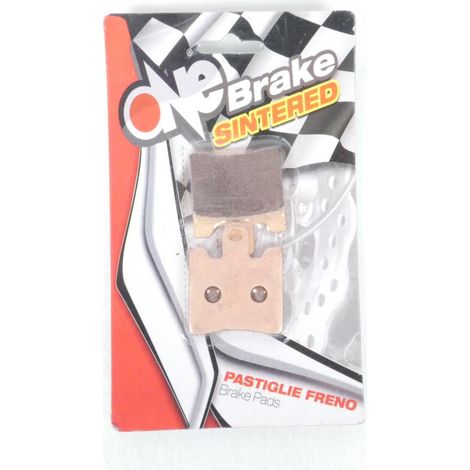 Plaquette de frein One pour Scooter Daelim 125 Sv S3 Touring 2010 (1/2)