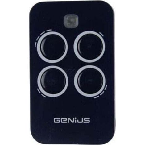 Genius – Télécommande 4 canaux 433,92 MHz – Émetteur ergonomique pour motorisations – Système à code tournant – 6100334 - 433mhz (1/5)