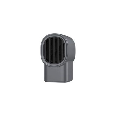 Tragbare elektrische Heizung, Mini-Ventilator, leise und energiesparende Heizung, grau (1/5)