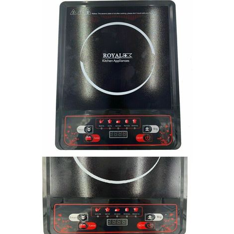 Piastra induzione piano cottura cucina fornello elettrico portatile 2000W