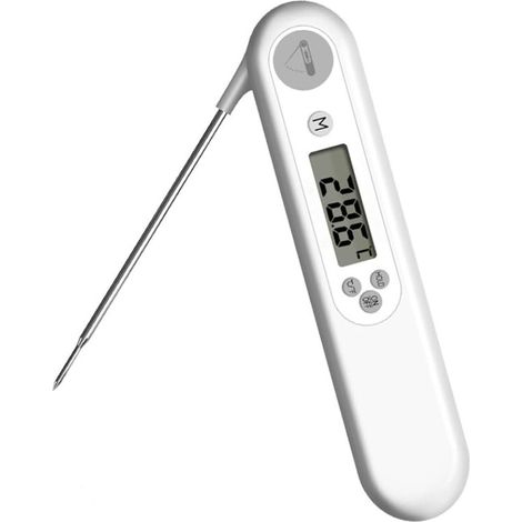 Thermomètre Barbecue Viande Étanche avec Rétroéclairage Portable (1/5)