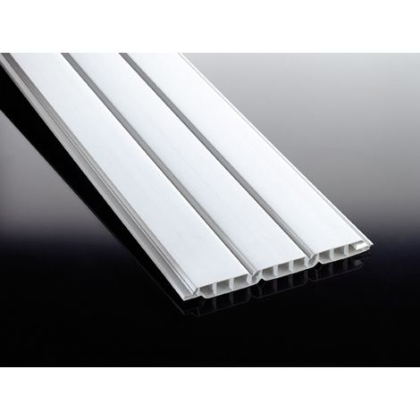 PVC-Verkleidungspaneel 17 mm VP200 3-Brettop. 200x3000mm WS