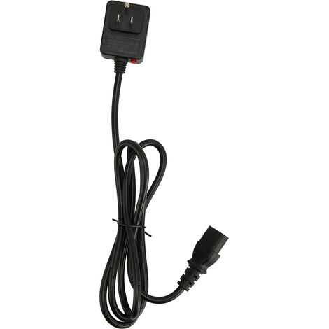 Cordon de surveillance de puissance précis avec affichage, fiche US NEMA 5-15P vers IEC320 C13, 80-265V, pour ordinateur et imprimante. (1/5)