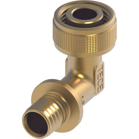 TECEflex Coude dadaptation rapide 90°, bronze au silicium, dim.
