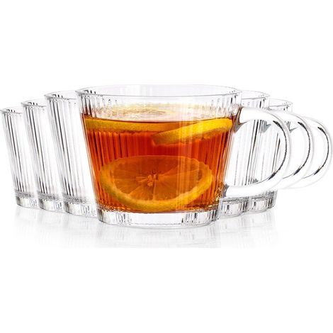 Ensemble de verres à café et à thé, 370 ml, 6 pièces (1/5)