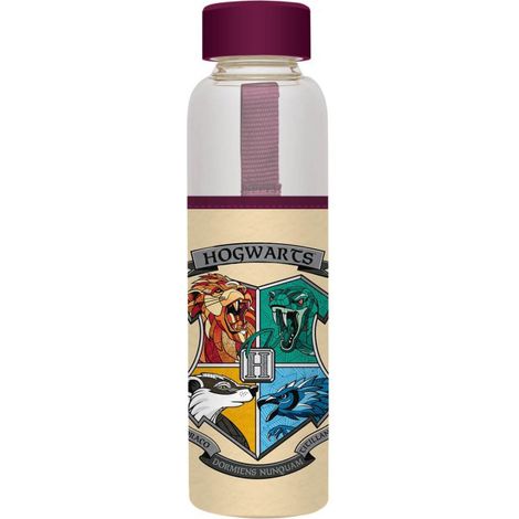 Harry Potter - Glaswasserflasche 500 ml (Hogwarts) (1/5)