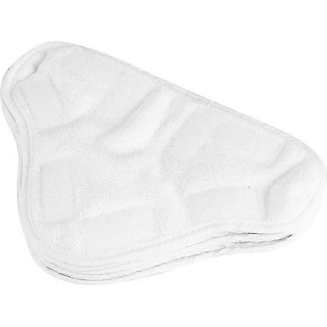 AURA Lot de 5 lingettes de rechange lavables en microfibre pour balai vapeur, compatibles avec les marques existantes. (1/5)