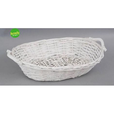 Cesto ovale Euronatale l. 57cm in vimini
