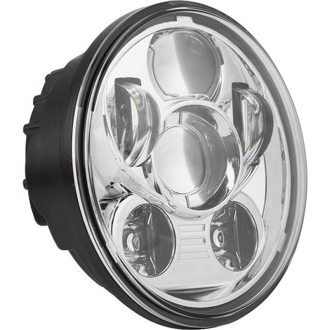 Phare rond à LED universel modifié pour moto de 5,75 pouces (1/5)