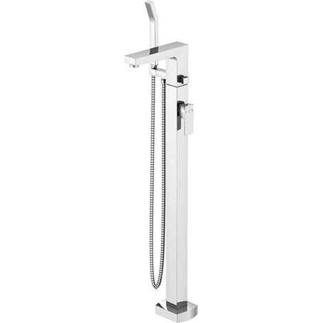 Steinberg 120 - Miscelatore a pavimento per vasca da bagno, cromo 120 1162 (1/3)