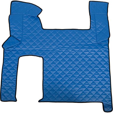 Tappeto centrale in Skeentex - Blu - compatibile per Man TGX (09/0712/16) automatico, 2 cassetti