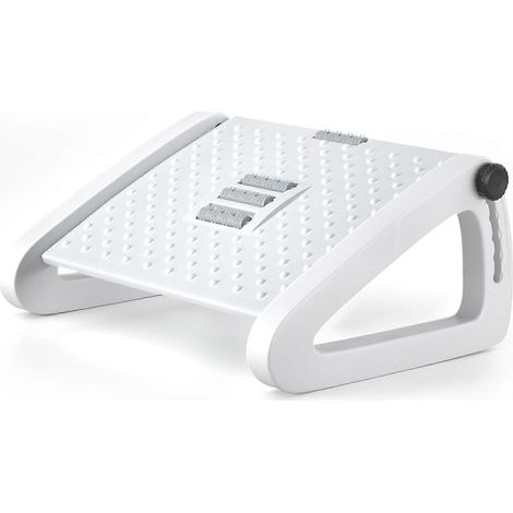 Repose-pieds de bureau, repose-pieds réglable en hauteur sous bureau, tabouret de bureau ergonomique avec grand rouleau de massage intégré.