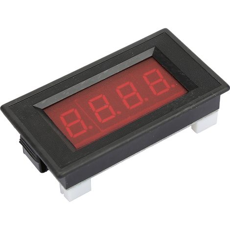 Voltmètre numérique DC 5V précision haute, panneau digital pour 300V/400V/500V, affichage LED, mesure de tension continue (1/5)