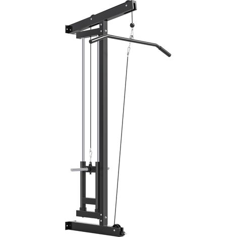 Macchina per lat machine e rematore da parete in acciaio nero MODENUIT (1/4)