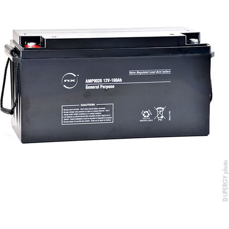 NX - Batterie plomb AGM NX 160-12 General Purpose 12V 160Ah M8-F (1/3)