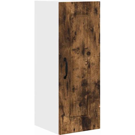 Meuble mural de cuisine,Armoire de cuisine avec étagère Chêne fumé 30 x 31 x 80 cm CFW56682 (1/5)