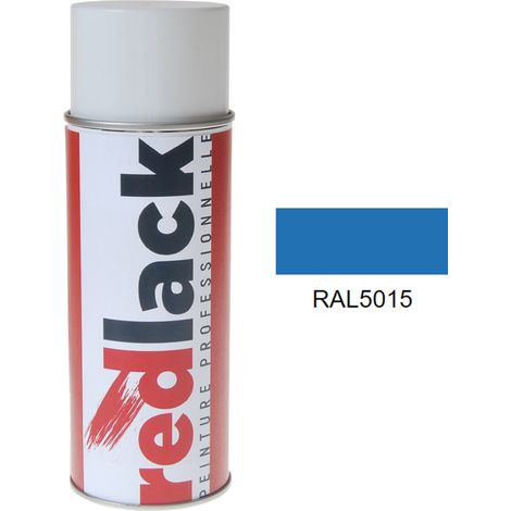 Bomboletta di Vernice spray 400ml – RAL 5015 – Blu cielo – satinata – multisupporto – Redlack