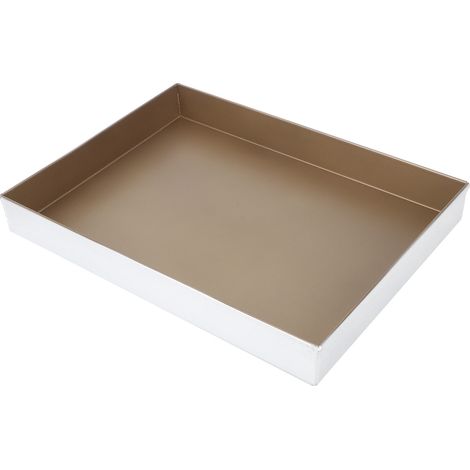 Plaque de Cuisson Rectangulaire Antiadhésive 40x30x5cm pour Gâteaux et Pâtisserie