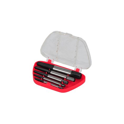 Destornilladores para extraer tornillos rotos de taller. Juego de 5 unidades.