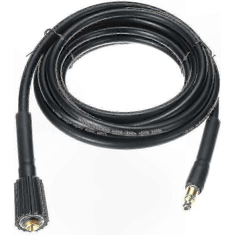 Tuyau de nettoyeur haute pression M22, disponible en longueurs de 5/10/15 mètres, adapté aux modèles C100-C140. (1/5)