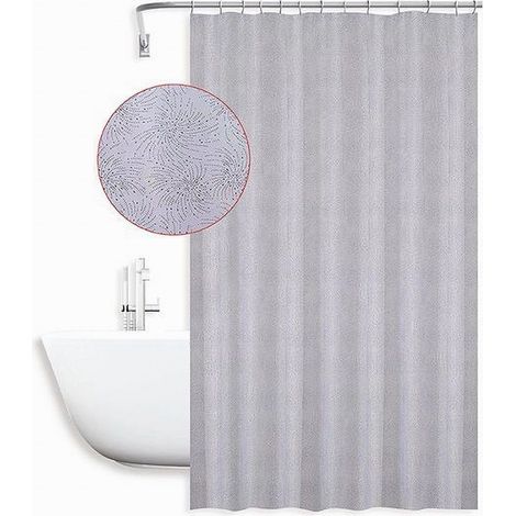 Copy Of Tenda Per Doccia Vasca Da Bagno Galassia Impermeabile 180x200cm Con Anelli 79218 (1/2)