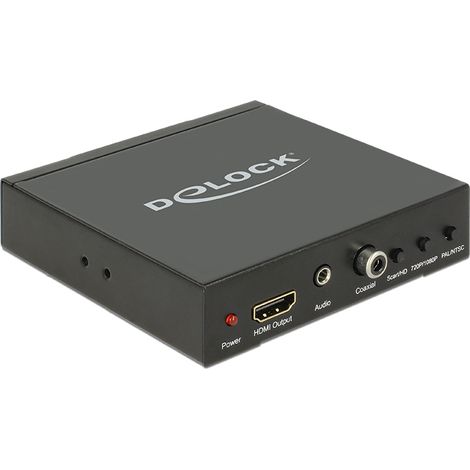 Delock convertidor euroconector / hdmi  hdmi con escala
