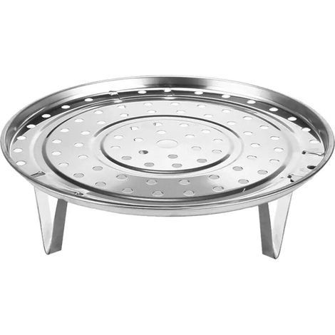Panier À Vapeur - Grille Pour Cuisinière À Pression - Pour Œufs Et Légumes - Acier Inoxydable - Diamètre 26 cm (1/5)