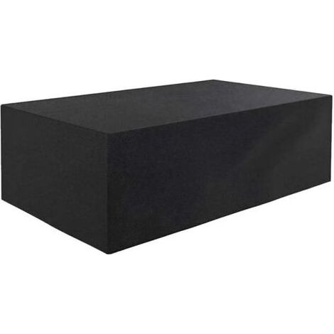 Housse Pour Mobilier De Jardin Étanche Bâche Couverture Housse De Protection Meuble Table Salons De Jardin 180x120x74cm Noir