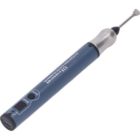 2-in-1 Mini-LED-Elektrogravierer-Set, variable Geschwindigkeit, 3 Modi, multifunktionaler Gravierstift mit 9 Bits (1/5)