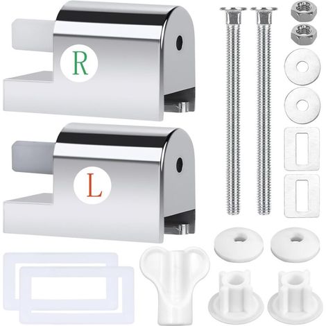 Toilet Seat Fixing, Toilet Seat Hinge Fasteners Soft Close Toilet Seat Hinges Toilet Seat Fixing Toilet Seat Hinge for Toilet Seat Hinges Fixings