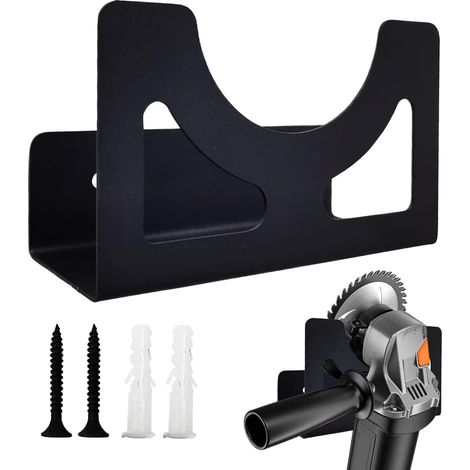 Support Pour Meuleuse D'Angle Stockage Serré Robuste Outils Électriques Support Mural Meuleuse d'Angle Ponceuse Polisseuse Perceuses Clé Pour Rénovation Maison Établi Panneau Perforé Garage (1/5)