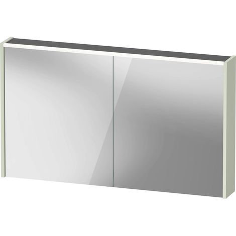 Duravit D-Code Spiegelschrank, Steckdose Typ E (FR, BE), 2 Türen, (1/2)