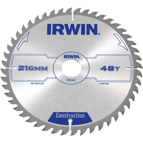 High-Quality Sintered Woodworking Saw Blade 216.30mm Diameter, 48 Teeth, Model I-1897209 (1/4)
