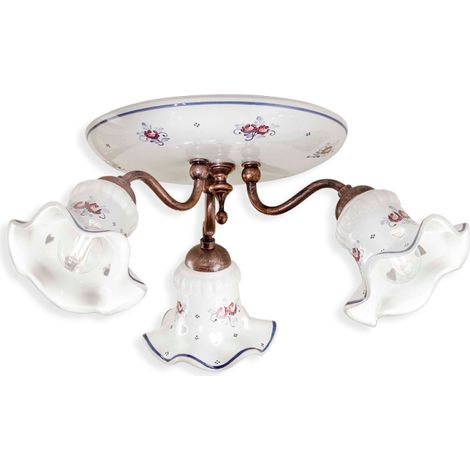 CLASSIC CHIETI C171-17, Deckenleuchte Keramik Deckenleuchte, (1/2)