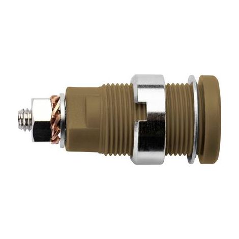 Schützinger DI SEB 6445 Ni / BR Prise encastrée de sécurité marron 1 pc(s) Y156882 (1/2)