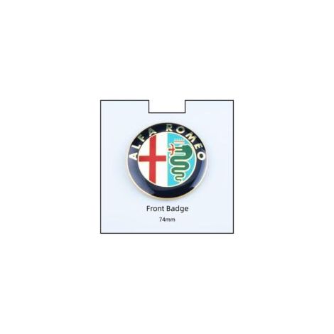 2 Stück 74 mm Emblem Alfa Romeo Gt 147 159 Brera Mito Giulietta Giulia Motorhaube