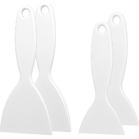4 grattoirs à glace pour congélateur en ABS épais et résistant, multifonctions: dégivrage/crasses/joints, pour frigo/congélateur/pare-brise, 13,5x6 cm (1/5)