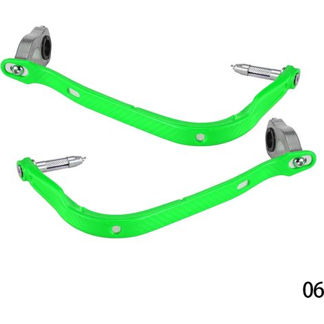 Protectores de manos de 22 mm x 28 mm para motocicletas todoterreno, fabricados en aleación de aluminio, aptos para motocicletas todoterreno 02860