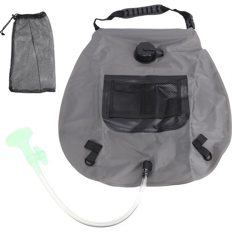Ortviai Sac Douche Solaire 20 L en TPU avec Tuyau Détachable pour Camping, Randonnée et Plage (1/5)