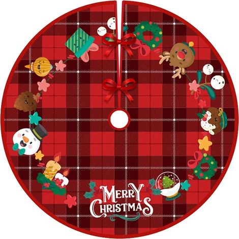 Tapis sapin de Noël, tapis d'extérieur, couverture, décoration intérieure, décoration de fête, H (1/5)