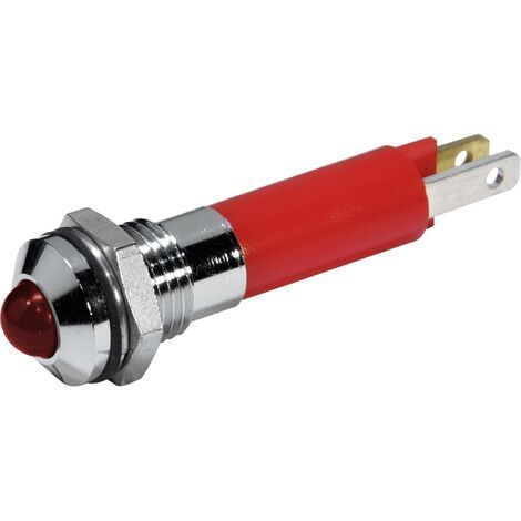 Voyant de signalisation LED CML 19040253 rouge 12 V/DC 20 mA 1 pc(s) V079001 (1/3)