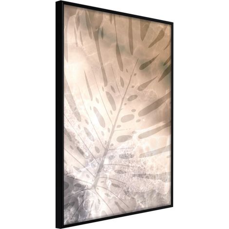 Affiche Murale Encadrée "Monstera of Dreams" 40 x 60 cm Noir