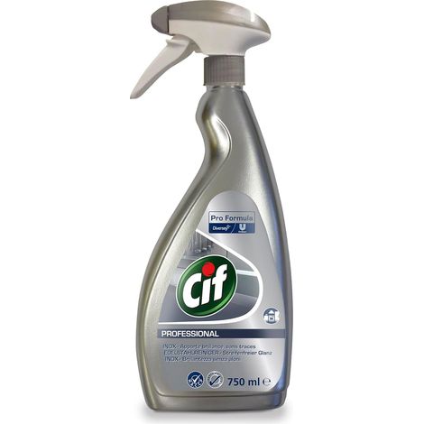 DETERGENTE ACCIAIO INOX 750 ML CIF. (1/5)
