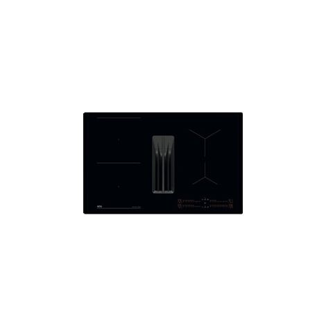 AEG TH84CB03CB Plaque de cuisson induction noire 80 cm (1/5)